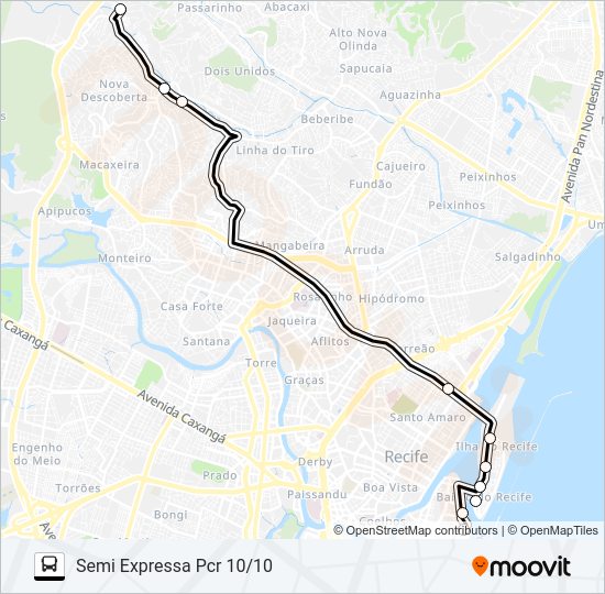 631 NOVA DESCOBERTA (CABUGÁ) Bus Line Map