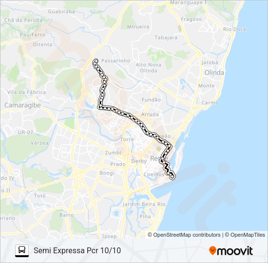 631 NOVA DESCOBERTA (CABUGÁ) Bus Line Map
