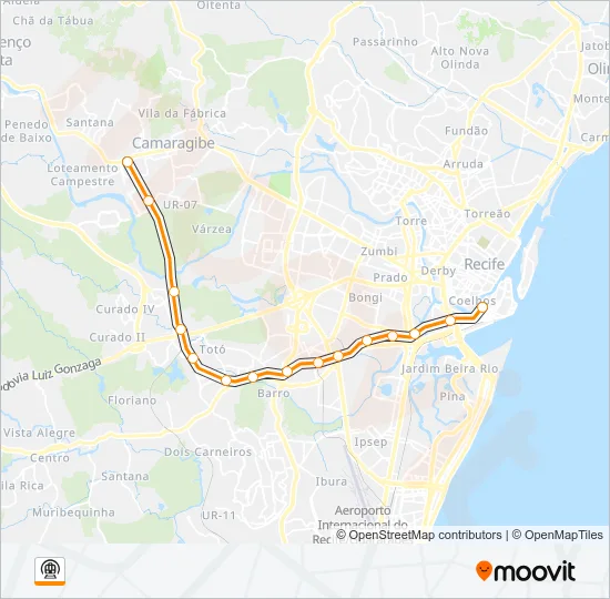 GIB Subway Line Map