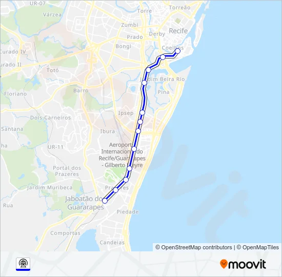 SUL Subway Line Map