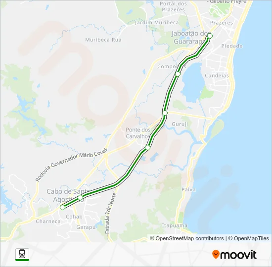VLT 02 Train Line Map