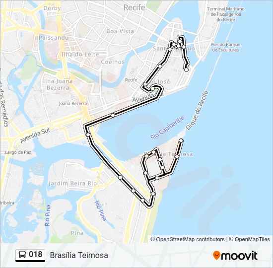 018 Bus Line Map