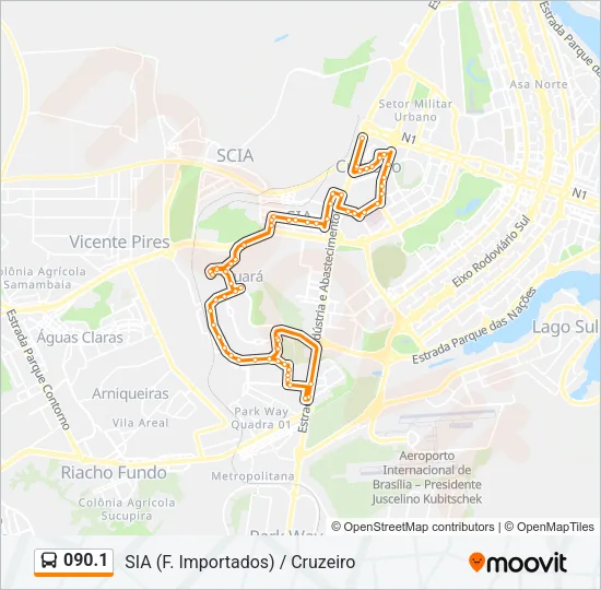 090.1 Bus Line Map