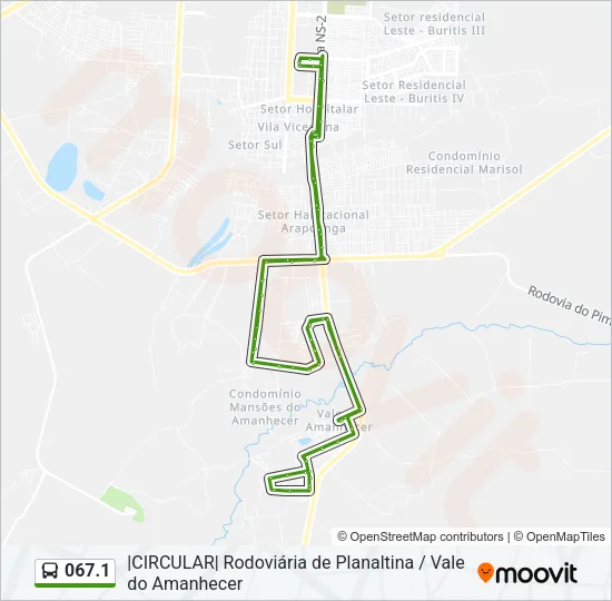 067.1 Bus Line Map
