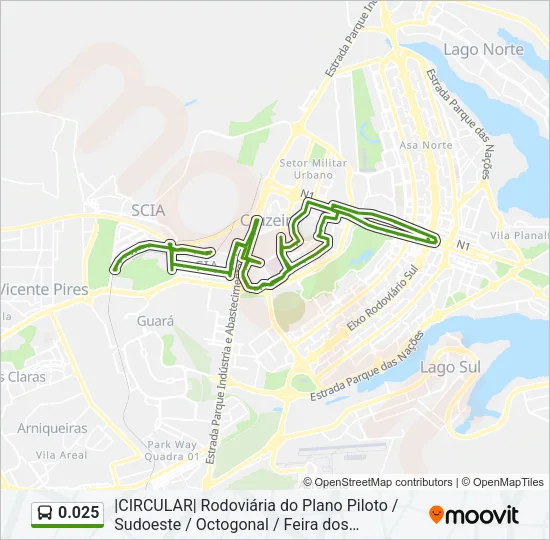 0.025 Bus Line Map