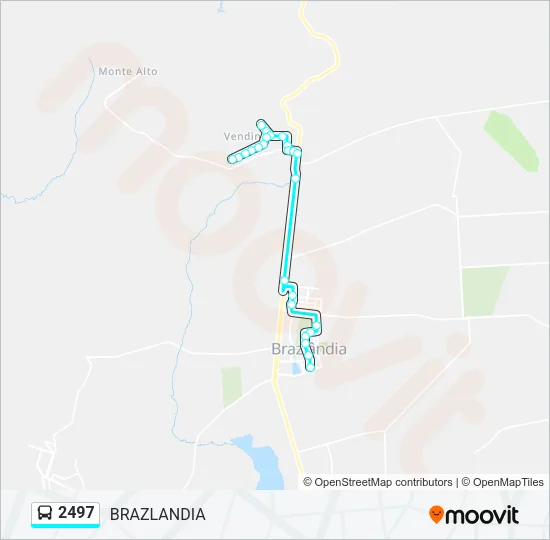 2497 Bus Line Map