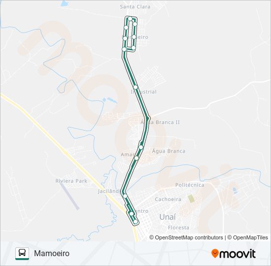 MAMOEIRO bus Line Map