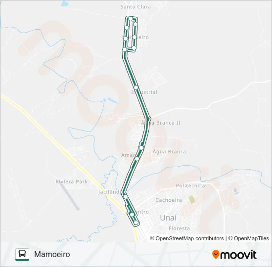 MAMOEIRO Bus Line Map