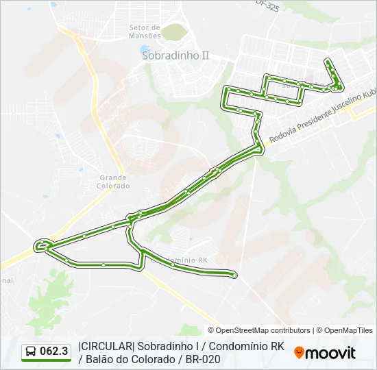 062.3 Bus Line Map