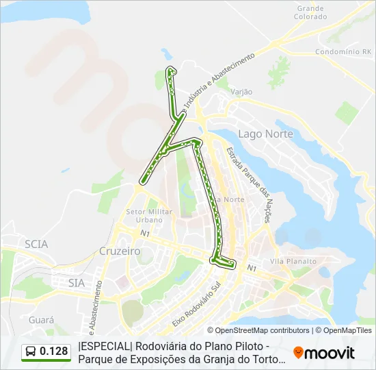 0.128 Bus Line Map