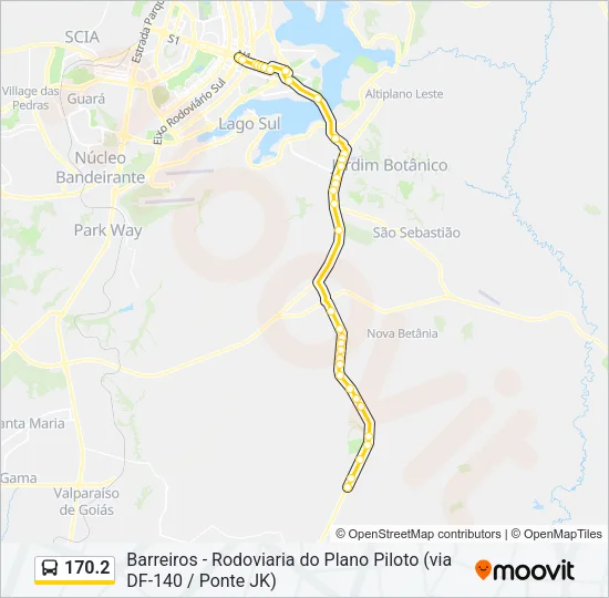 170.2 Bus Line Map