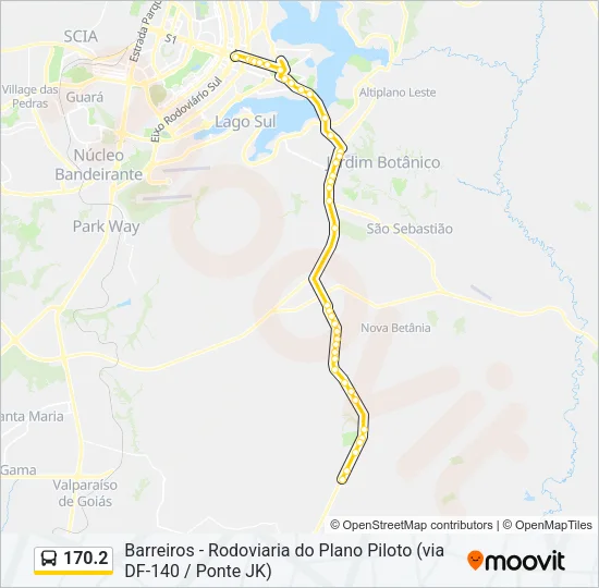 170.2 Bus Line Map
