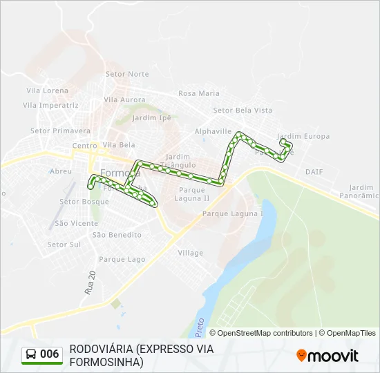 006 Bus Line Map