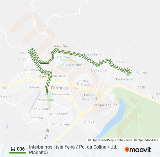 006 bus Line Map