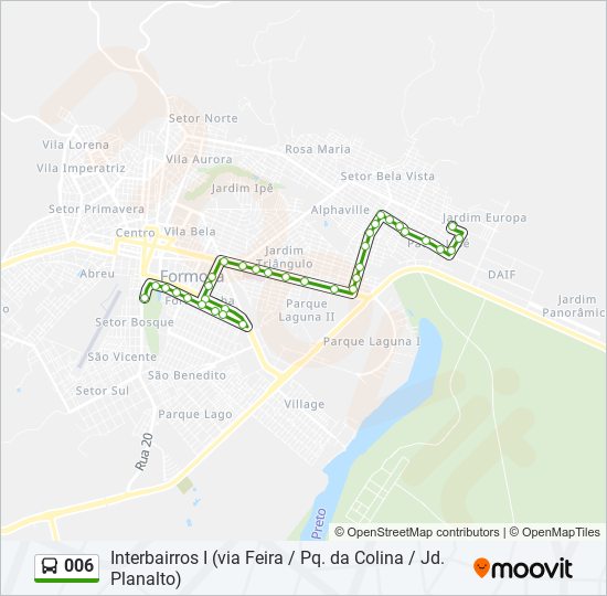 006 bus Line Map