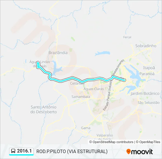 2016.1 Bus Line Map