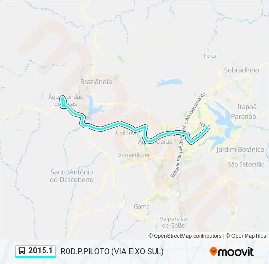 2015.1 Bus Line Map