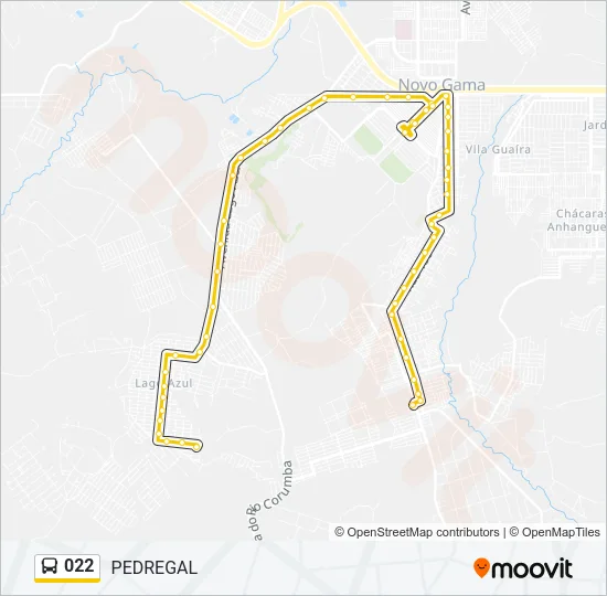 022 Bus Line Map