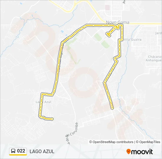 022 Bus Line Map