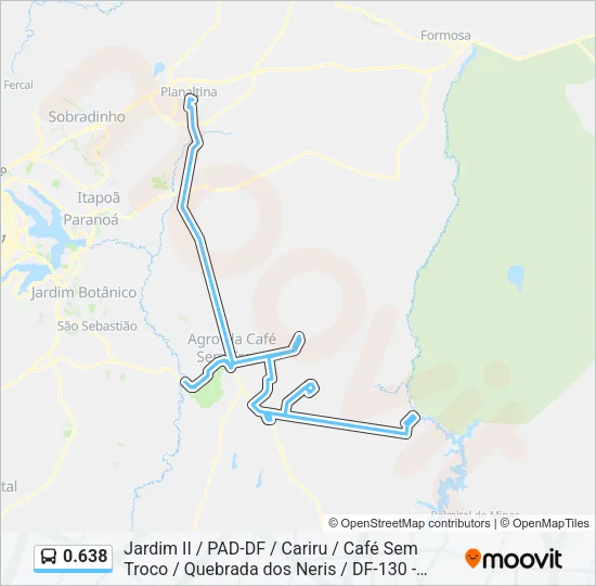 0.638 Bus Line Map