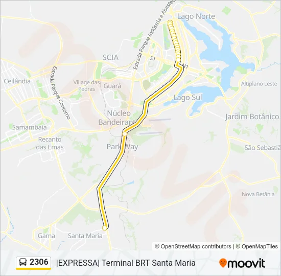 2306 Bus Line Map