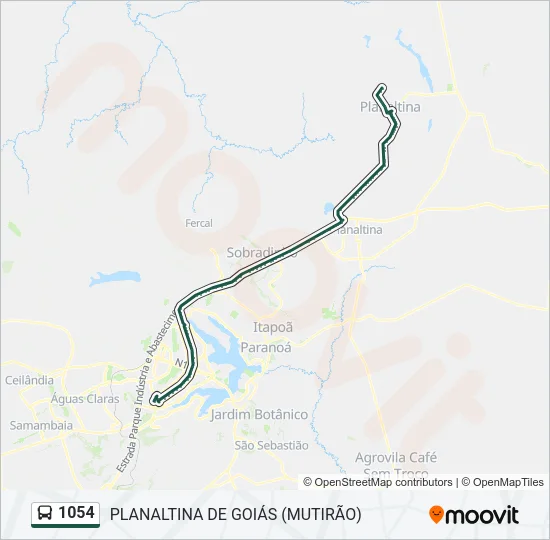 1054  Line Map