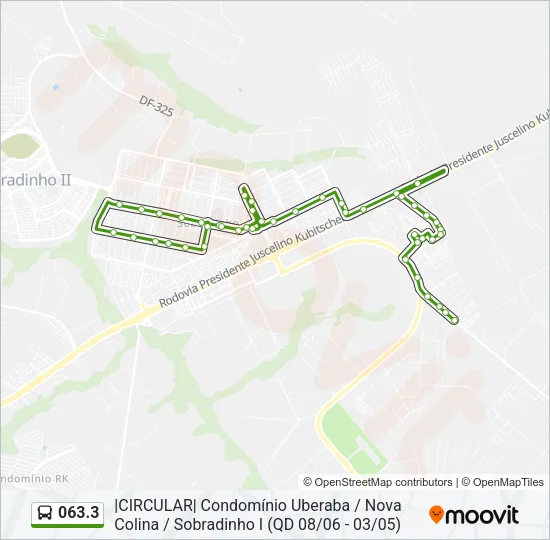 063.3 Bus Line Map