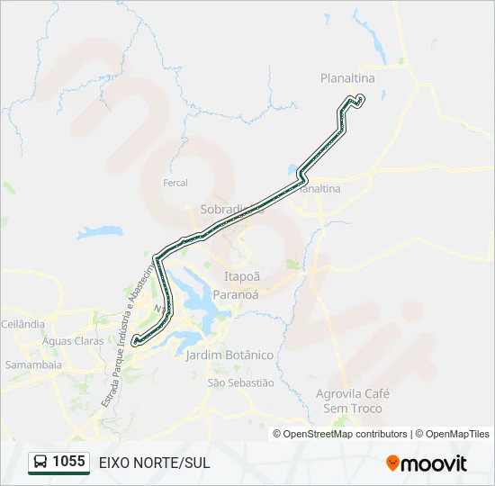 1055  Line Map