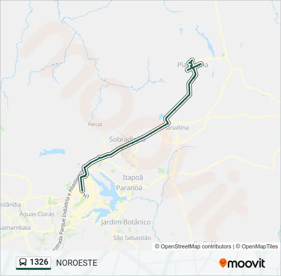 1326  Line Map