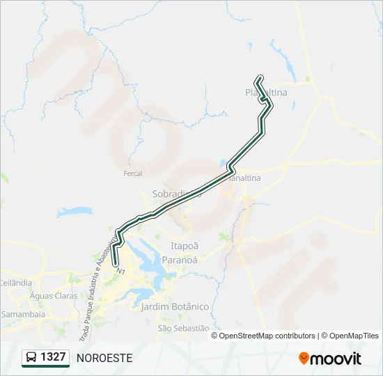 1327  Line Map