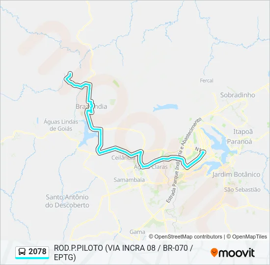 2078 Bus Line Map