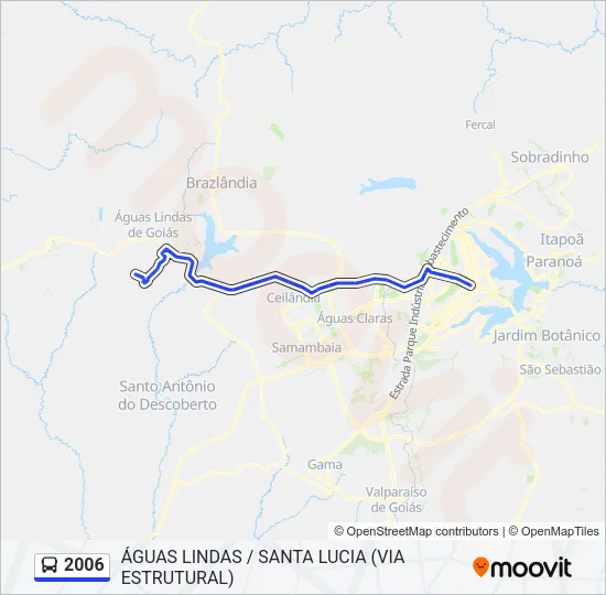 2006 Bus Line Map