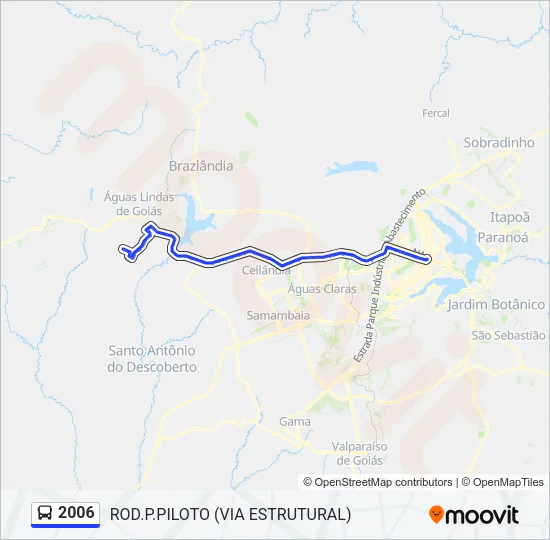 2006 Bus Line Map