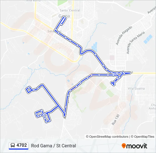 4702 Bus Line Map