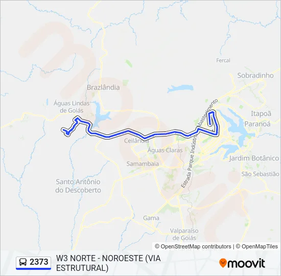 2373 Bus Line Map