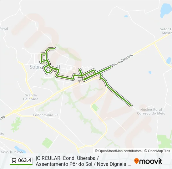 063.4 Bus Line Map