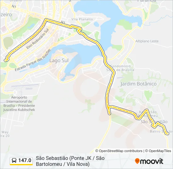 147.0 Bus Line Map