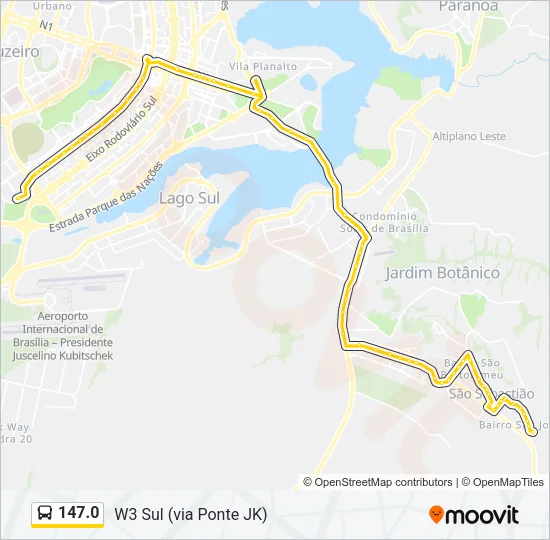 147.0 Bus Line Map
