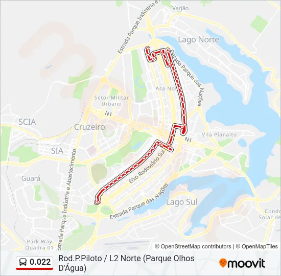 0.022 Bus Line Map