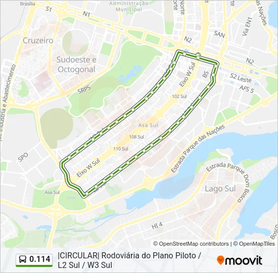 0.114 Bus Line Map