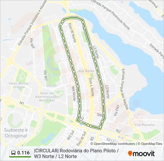 0.116 Bus Line Map