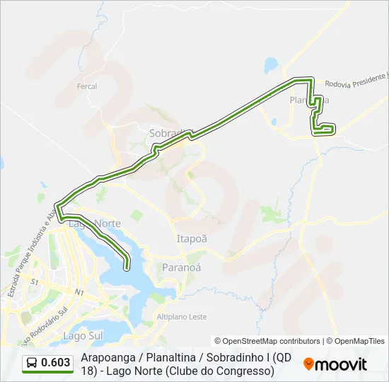 0.603 Bus Line Map