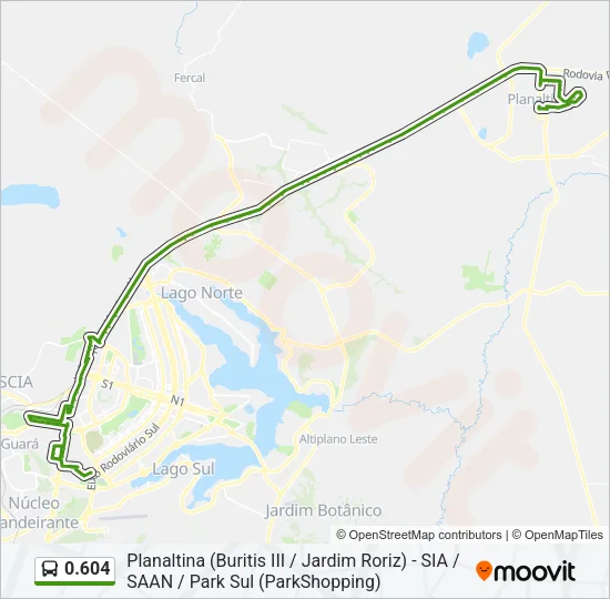 0.604 Bus Line Map
