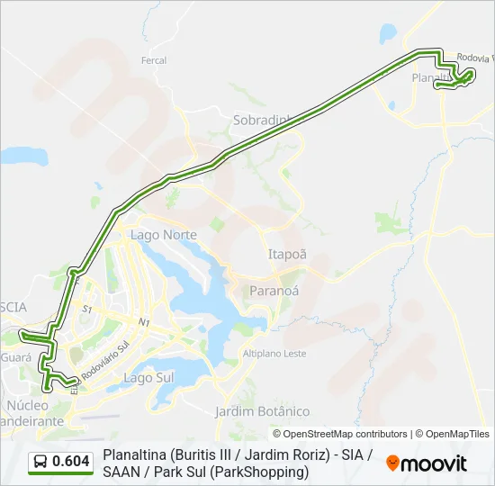 0.604 Bus Line Map