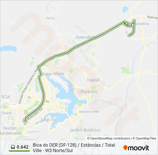 0.642 Bus Line Map