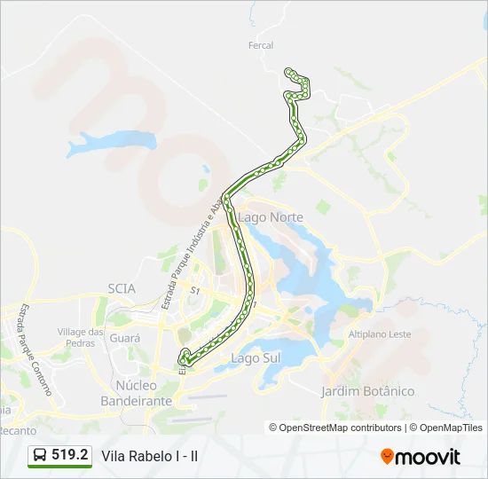 519.2 Bus Line Map