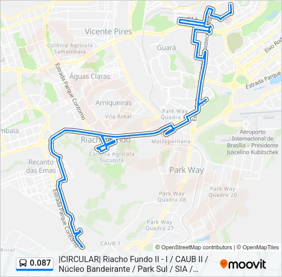 0.087 Bus Line Map