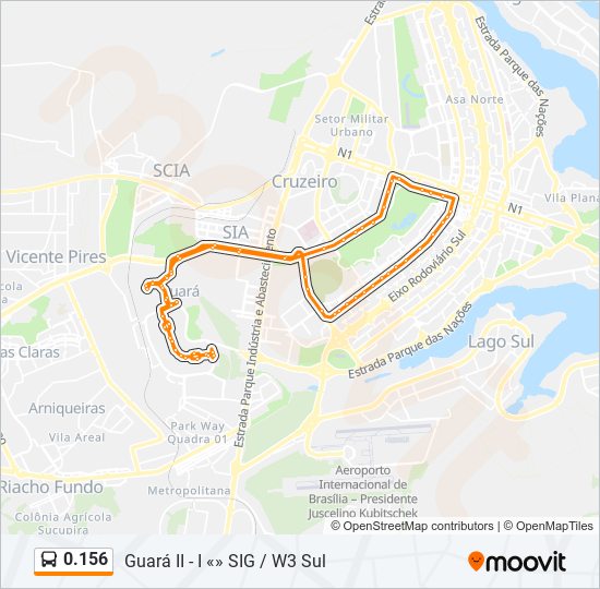 0.156 bus Line Map