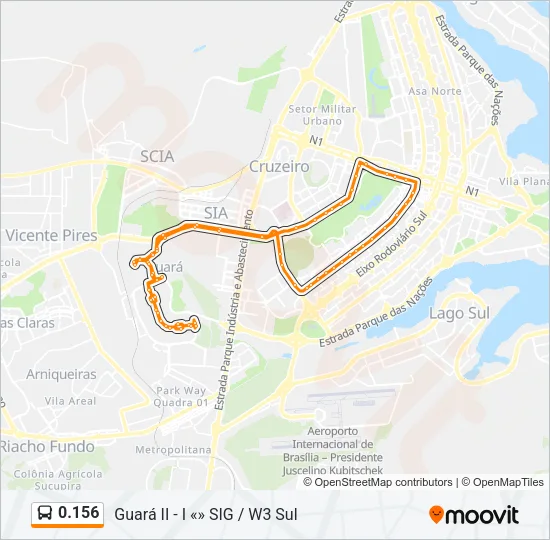 0.156 Bus Line Map