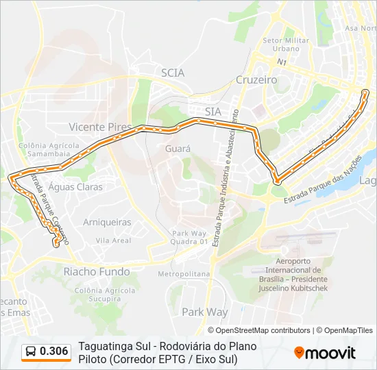 0.306 Bus Line Map